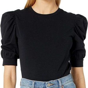Puff  short sleeve sweater top